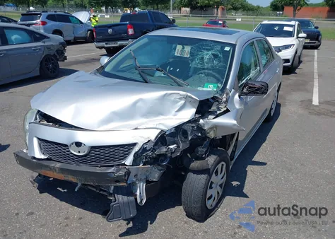 2010 Toyota Corolla Le из США, поврежденный, VIN 1NXBU4EE7AZ343757